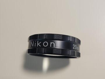 Selling with online payment: Nikon 20D lens with case for binocular indirect ophthalmoscopy
