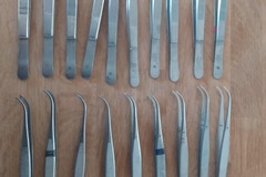 Gebruikte apparatuur: AESCULAP PINCET BD527R, 19 stuks