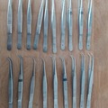 Gebruikte apparatuur: AESCULAP PINCET BD527R, 19 stuks