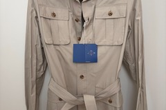 Selling with online payment: [EU][NO US TAX] NWT Suitsupply Jort beige 100% silk jacket, 36R