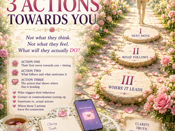 Selling: URGENT- THEIR NEXT THREE ACTIONS TOWARDS YOU