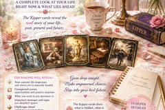 Selling: PREMIUM DELUXE KIPPER CARD LIFE READING- ONLY £18.88