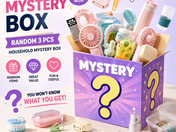 Bulk Lots: Mystery Box With 40 Items Of ready To Sell Merchandise