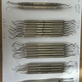 Gebruikte apparatuur: 21st Mix hand instrumenten Nordent Ortho Tech, American Eagle enz