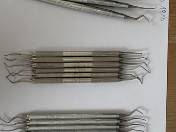 Gebruikte apparatuur: 19st Mix hand instrumenten Hu Friedy 