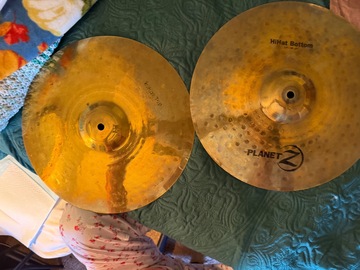 Selling with online payment: Zildjian Planet Z 14” High Hat Set 