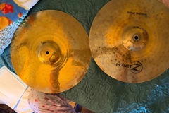 Selling with online payment: Zildjian Planet Z 14” High Hat Set 