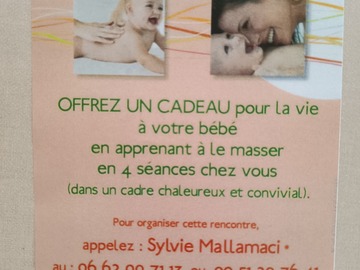 Actualité: Soins relaxants bébés 