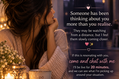 Selling: 20 min what-app live chat with me - love interest