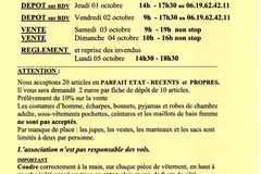 Helping out: BRADVET- Braderie de vêtements