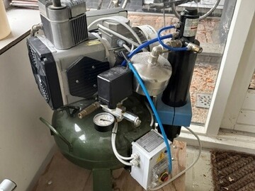Gebruikte apparatuur: Cattani compressor