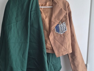 Selling with online payment: Attack on titan scout jacket