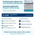 Service aanbod: 3,59€/st Slijpservice Antwerpen Waasland 