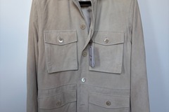 Selling with online payment: [EU][NO US TAX] NWT Stenströms beige suede field jacket, size S