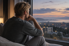 Selling: What is he trying not to feel ? 