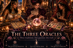 Selling: THE THREE ORACLES- IN DEPTH TOPIC READING