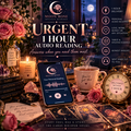 Selling:    URGENT 1 HOUR AUDIO READING   
