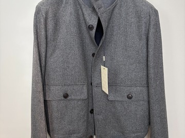 Selling with online payment: [EU][NO US TAX] NWT Suitsupply grey flannel bomber jacket, size M