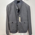 Selling with online payment: [EU][NO US TAX] NWT Suitsupply grey flannel bomber jacket, size M