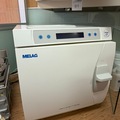 Gebruikte apparatuur: zeer complete MELAG Vacuklav 31 B+ klasse B stoomsterilisator/aut