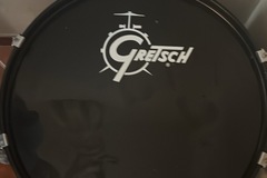 Selling with online payment: Gretsch Catalina Club Round Badge CT1-J403 3pc Drum Kit — Blue Sa