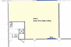 Renting out: 66m2 artist studio, Herttoniemi