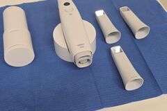 Gebruikte apparatuur: medit i700 intraorale scanner