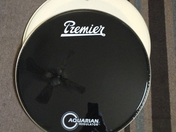 VIP Member: 20" Premier Logo Aquarian and MV Heads
