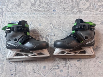Verkaufen mit Online-Zahlungen: Bauer Konekt HF2 Goalie Schlittschuhe 