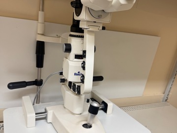 Selling with online payment: Reichert XCEL 255 Slit Lamp – Complete Tabletop Unit – No Tonomet
