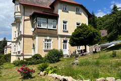 property to swap: Luxusvilla 4 Wohnungen 600qm Wfl. Marienbad Tschechien 2500qm Gru