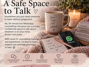 Selling: Safe space private chat with Caroline 