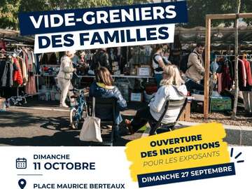 Actualité: Vide-greniers des familles à Chatou 