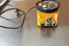 Gebruikte apparatuur: Trilmachine