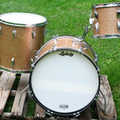 Selling with online payment: One owner 1967 Ludwig Champage sparkle 3 pc drum set