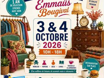 Actualité: Grandes Ventes d'Emmaüs 3 & 4 octobre