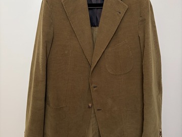 Selling with online payment: [EU][NO US TAX] Orazio Luciano handmade corduroy jacket, 42R