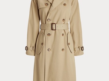 Selling with online payment: [EU][NO US TAX] NWT Ralp Lauren Polo cotton trench coat, size M