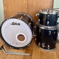 Selling with online payment: Ludwig Classic Maple Black Galaxy Hybrid Sparkle Fab Kit