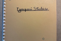 Selling with online payment: Arthur A. Layfield 37 Timpani Studies for 2 drums $50 OBO