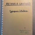 Selling with online payment: Arthur A. Layfield 37 Timpani Studies for 2 drums $50 OBO