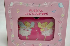 Bulk Lots: Fairies Pink Musical Jewelry Box