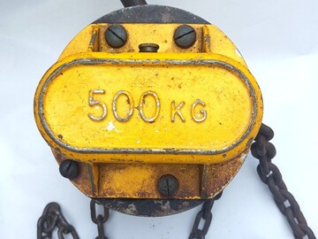 À vendre:  Palan à chaine manuel 500kg
