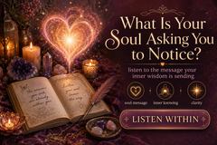 Selling: What Is Your Soul Asking You to Notice...??