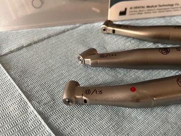 Nieuwe apparatuur: ROOD Hoekstuk Nieuw in Doos!!!!  AIDENTAL