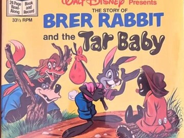 Selling with online payment: FACTORY SEALED Disney Brer Rabbit and the Tar Baby Book & Record 