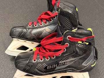 Verkaufen mit Online-Zahlungen: BAUER Torwart Schlittschuh Elite 3,5D