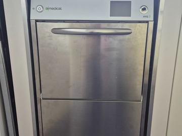 Gebruikte apparatuur: Thermodesinfector Hyg 3 IC Medical