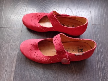 Vente: Ballerines rouges MEPHISTO/MOBILS - T. 39