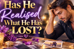 Selling: Has he finally realised what he has lost? Same day reading 